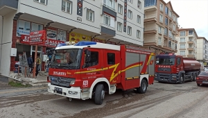Kahramankazan'da bir iş yerinde çıkan yangın söndürüldü