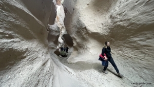 Kapadokya'da çalışan rehberler Soğanlı Vadisi'ni gezdi