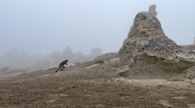 Kapadokya'da sis nedeniyle balon turları ertelendi