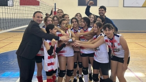 Karaman'da ortaokullar arası yıldızlar voleybol il birinciliği müsabakaları sona erdi