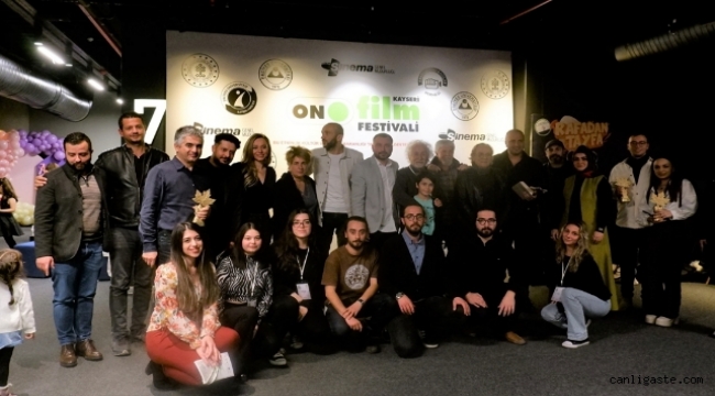 Kayseri Altın Çınar Film Festivali sona erdi