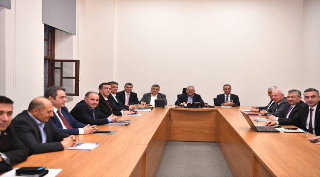 Kayseri Büyükşehir Belediyesinin yatırım toplantısı yapıldı