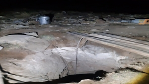 Kayseri'de kaçak kazı yapan 4 zanlı yakalandı