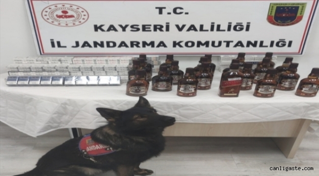 Kayseri'de kaçakçılık operasyonu: 1 gözaltı