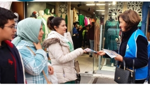 Kayseri'de 'Mavi Yelekliler' etkinliği