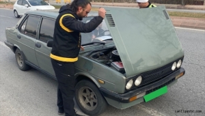 Kayseri'de Oto Hırsızlık denetimi: 21 motosiklet, 179 araç ve 243 kişinin sorgusu yapıldı