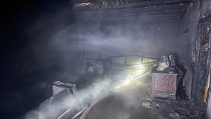 Konya'da müstakil evde çıkan yangın söndürüldü