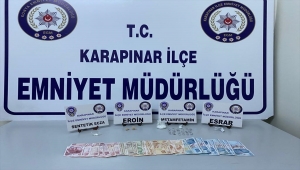 Konya'da uyuşturucu ticareti yaptıkları iddia edilen 2 kişi tutuklandı