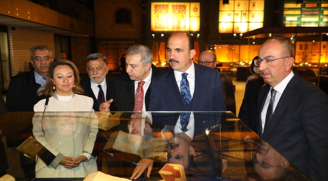 Kültür ve Turizm Bakan Yardımcısı Yavuz, Konya'da sergi ziyaretinde bulundu 