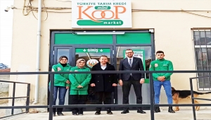 Mahmudiye'de Tarım Kredi Kooperatifi Mini Market açıldı