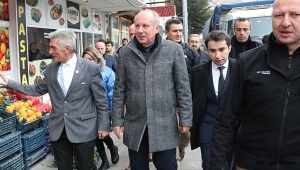 Muharrem İnce Kayseri'de esnaf ziyaretinde: Asgari ücret 10 bin lira olmalı