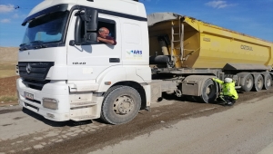 Sivas'ın Ulaş ve Zara ilçelerinde zorunlu kış lastiği denetimi yapıldı