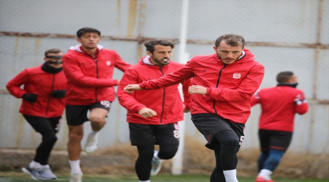 Sivasspor, Esenler Erokspor maçının hazırlıklarına başladı