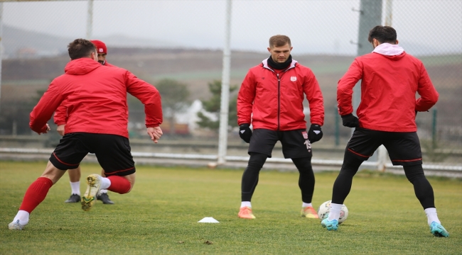 Sivasspor, Esenler Erokspor maçının hazırlıklarına devam etti