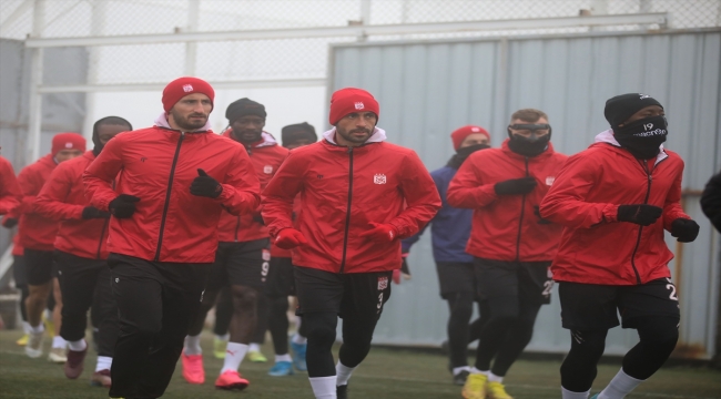Sivasspor, Kasımpaşa maçının hazırlıklarını tamamladı