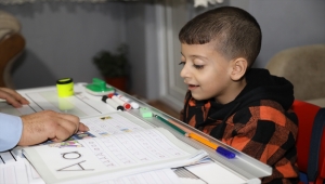 "Spina bifida" ve "hidrosefali" hastası 7 yaşındaki Devran'ın hayali sporcu olmak