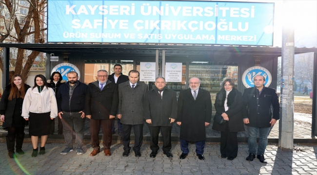 "Talas Süt Evi Projesi" ürünleri satışa sunuldu