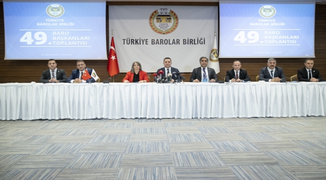 TBB Başkanı Sağkan'dan "Avukatlık hizmetlerinde KDV oranı düşürülsün" çağrısı: