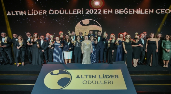 Türkiye'nin "En Beğenilen CEO Altın Liderleri" ödüllerine kavuştu