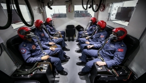 "Türkiye'nin ilk uzay yolcusu" adaylarının eğitildiği Eskişehir'deki askeri merkez görüntülendi